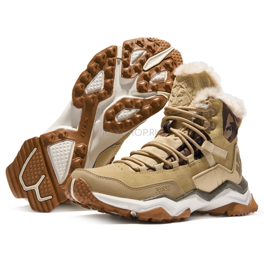 Треккинговые ботинки RAX 0212-9 Hiking Khaki  фото 1
