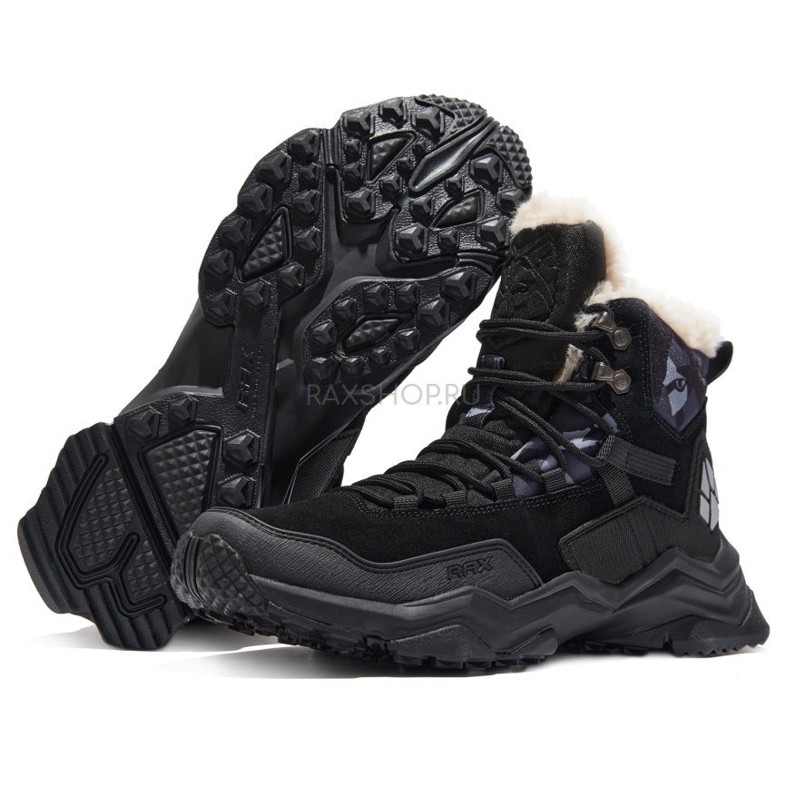 Треккинговые ботинки RAX 0212-9 Hiking Black фото 1
